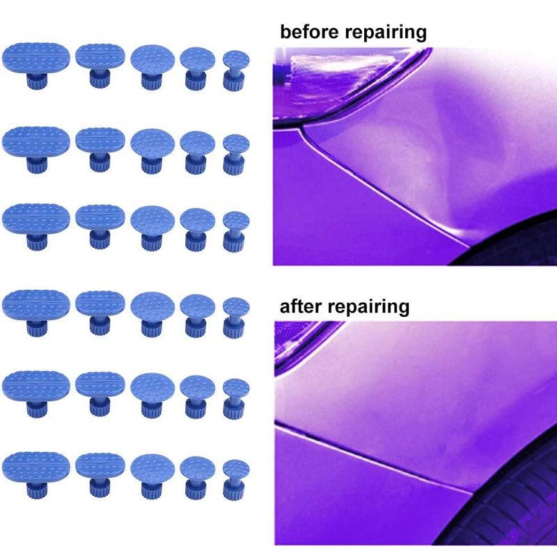 Ремонт вмятин автомобиля, прокладка, клейкие вкладки, инструменты для подъема вмятин, без покраски, удаление ям из града из листового металла