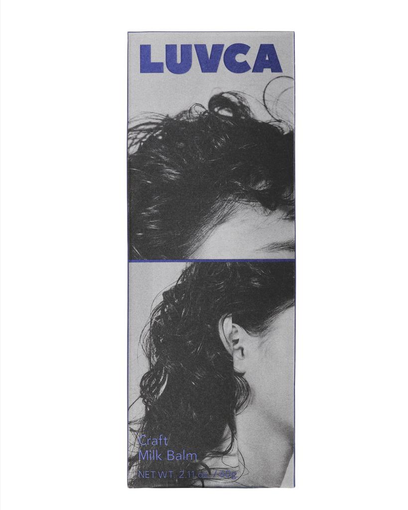 LUVCA Craft Milk Balm 60g Hair Balm Hair Wax for Perms and Curly Volume Contains Moisturizing Ingredients Derived from Skincare Hair, Control,