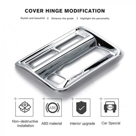 Interior Headlight Switch Button Panel Trim Cover For Ford F150 Chrome