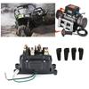 12V 250A Winch Solenoid Relays Contactors Thumb Truck for ATV Truck 5000-7000lbs with 6 Protecting Caps