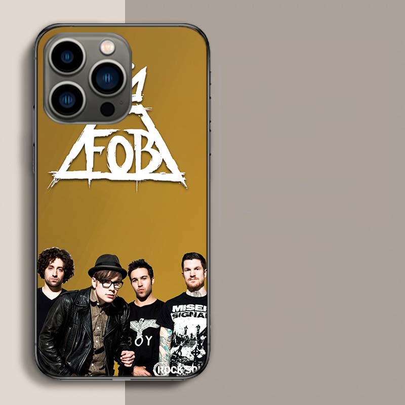 Rock Band FOB Cool Phone Case For Iphone 17 Air 15 Pro 14 Plus 16 Pro Max 17E 16E 12 13 Mini 11 Cover Cute Fundas