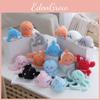 Adorable Cute Plush Ocean Animal Jellyfish Keychain Soft Toy For Bags