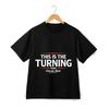 This Is The Turning Point Charlie Kirk Graphic T-Shirt Patriotic Unisex Tee