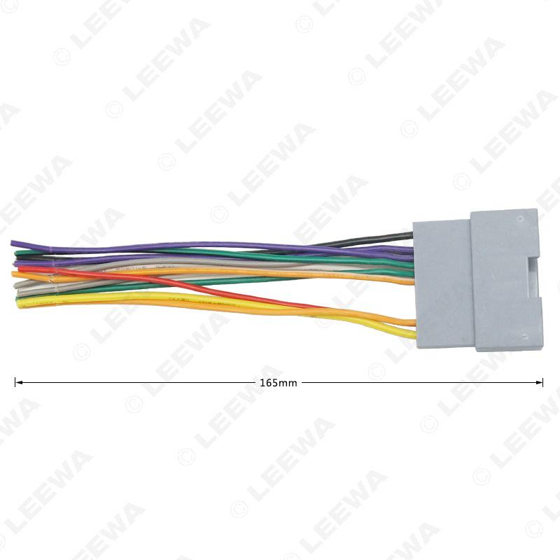 Compatible Jeep Wrangler/Compass CD/DVD Audio Wiring Harness Adapter