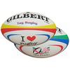 Мяч для таг-регби Gilbert, Рекомендованное оборудование JRFU, Размер 4, GB9131, Белый