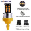 RXZ 2 шт. T20 W21/5W 7443 7440 W21W 2835 15SMD 7444NA LED для указателей поворота, задних фонарей, стоп-сигналов Canbus DC 12V Без ошибок