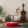 3D металлический геккон ржавого цвета, настенный декор, современный силуэт ящерицы для гостиной, спальни, уличное искусство