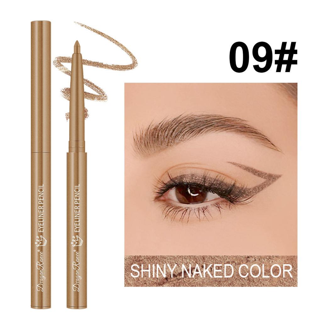 Матовый осветляющий гель-карандаш для подводки глаз «Лежачий шелкопряд» водостойкий быстросохнущий розово-коричневый ультратонкий карандаш для теней не размазывающийся макияж