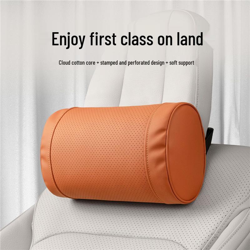 All-Season Car Accessories: Headrest, Lumbar Support, and Neck Protector for Mercedes-Benz, Tesla, and BYD.