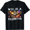 WTF Is A Kilometer Funny George Washington Riding Eagle T-Shirt