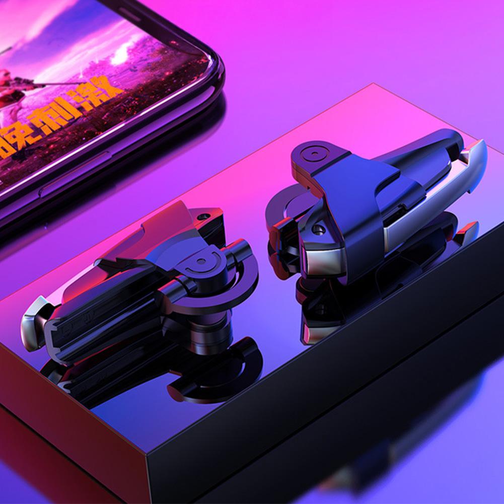 1 пара триггеров для мобильных игр Stimulus Battlefield Gen 2/3 Контроллер Металлические кнопки для стрельбы для игр на телефоне