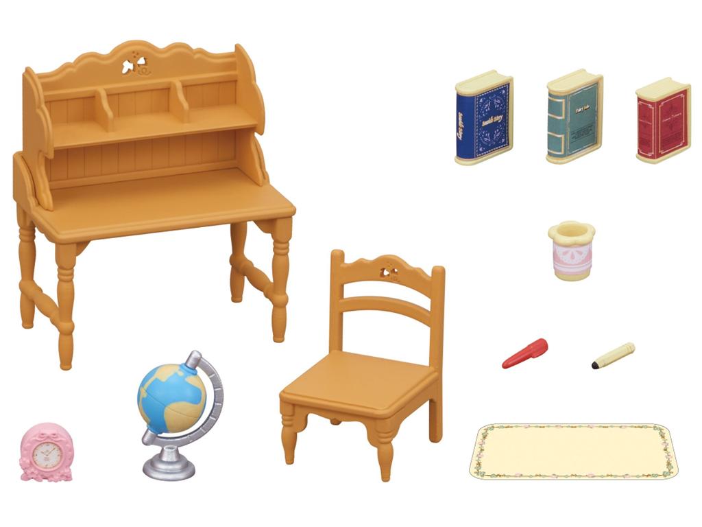 Sylvanian Families Мебель Письменный стол ST Знак качества Сертифицировано Возраст Игрушка Кукольный домик Sylvanian Families Epoch EPOCH [Набор для учебы] KA-318 3+ ООО