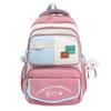 Рюкзак школьный большой вместимости, легкий, с цветным контрастом, для девочек, детский рюкзак