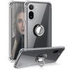 Чехол для Redmi A7 Pro с держателем-кольцом, ультратонкий, прозрачный, для автомобильной навигации, из мягкого силикона, прозрачная накладка, корпус для телефона Redmi A7 Pro