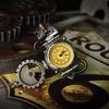 Электронные винтажные мужские кварцевые наручные часы в стиле стимпанк