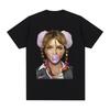 Britney Spears Metal Rock Graphic T-shirt Women Fashion Hip Hop T Shirts Harajuku Vintage Short Sleeve Tee Shirt