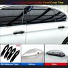 4x Black For BMW 5 7 Series F10 F11 F07 F01 F02 External Door Handle Panel Cover