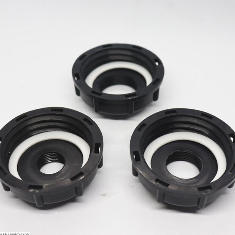 Крышка-адаптер для IBC-контейнера S60 * 6 с крупной резьбой, Адаптер для клапана с внутренней резьбой 4 минуты 6 минут 1 дюйм, Специальный аксессуар-адаптер для тонного контейнера