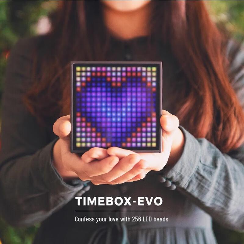 Divoom TIMEBOX-EVO Bluetooth Пиксель-Арт Динамик CN вилка (адаптер в комплекте) (Китайская версия)