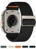 Ремешок для Apple Watch Series 10 Band 45мм 44мм Ultra 49мм 40мм 42мм 41мм 38мм 40 44 Широкий Нейлоновый Iwatch 9 Se 8 2 Correa Браслет