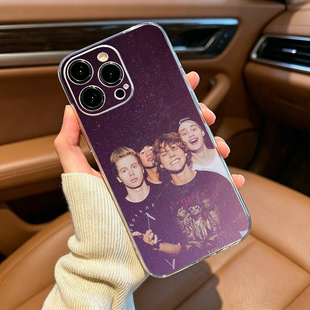 Чехол для телефона 5 S-Секунд S-Лета с ремешком Для iPhone17,16,15,14,13,12,11 ,Pro Max, Plus Мягкий Силиконовый Прозрачный Чехол