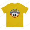 Historic Route 66 Pure Cotton Printing Unisexs Tshirt Street Cool Tshirts Funny Tops