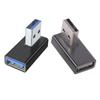 2 шт. USB 3.0 Конвертеры Адаптеры с Углом 90 Градусов, Поддерживающие Быструю Синхронизацию и Питание для Электроники