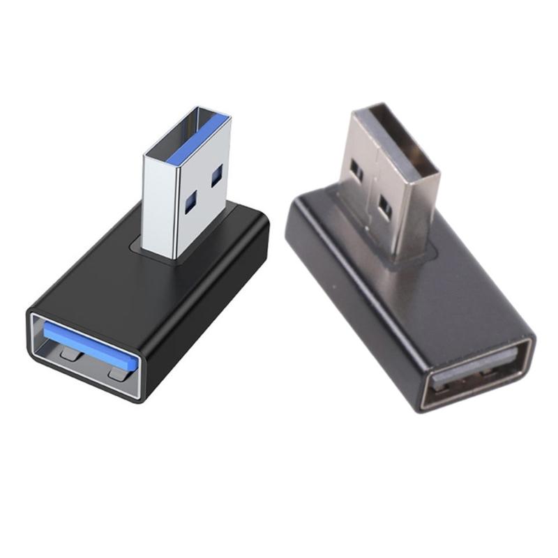 2 шт. USB 3.0 Конвертеры Адаптеры с Углом 90 Градусов, Поддерживающие Быструю Синхронизацию и Питание для Электроники