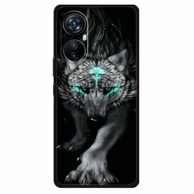 Чехол для Blackview A200 Pro Модный Силиконовый Черный Окрашенный ТПУ Мягкий Чехол для Телефона для Blackview A 200 Pro 6.67 Защитный A200Pro