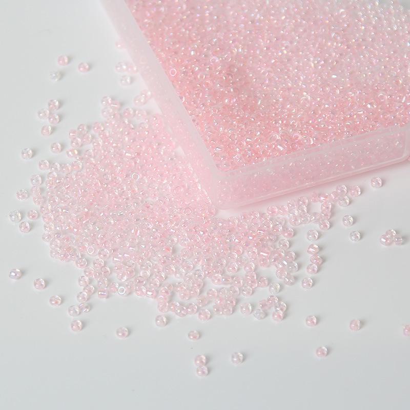 Прочные стеклянные бусины 2 мм различных однотонных цветов для изготовления украшений своими руками