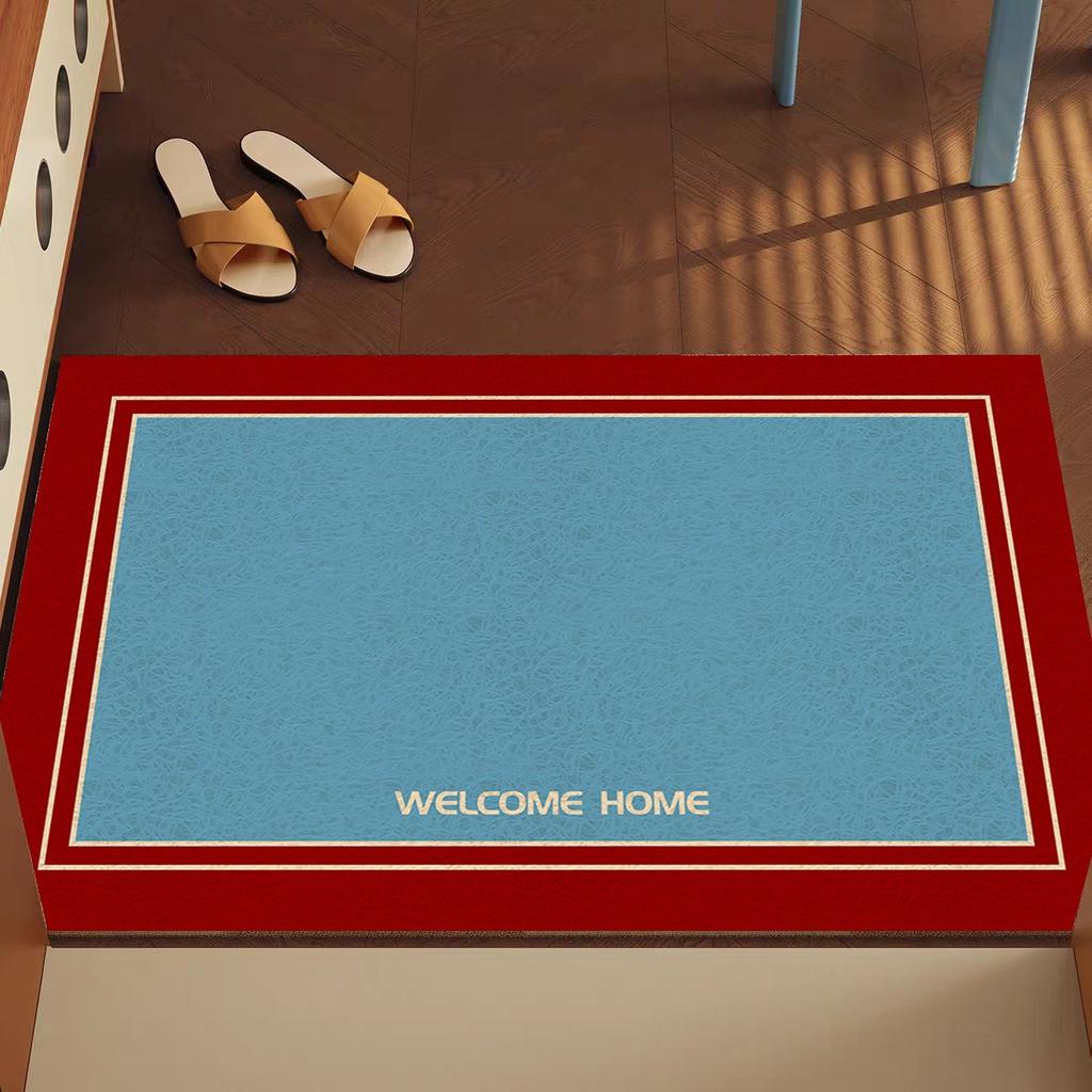 Modern Minimalist Floor Mat with Striped Pattern Home Entrance Door Mat Door Mat Wear-resistant Foot Mat Anti Slip Mat