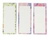 Pack of 3 Magnetic Fridge To-Do List Notepads- Magnetic Memo Pads For Refrigerator- (50 Sheets