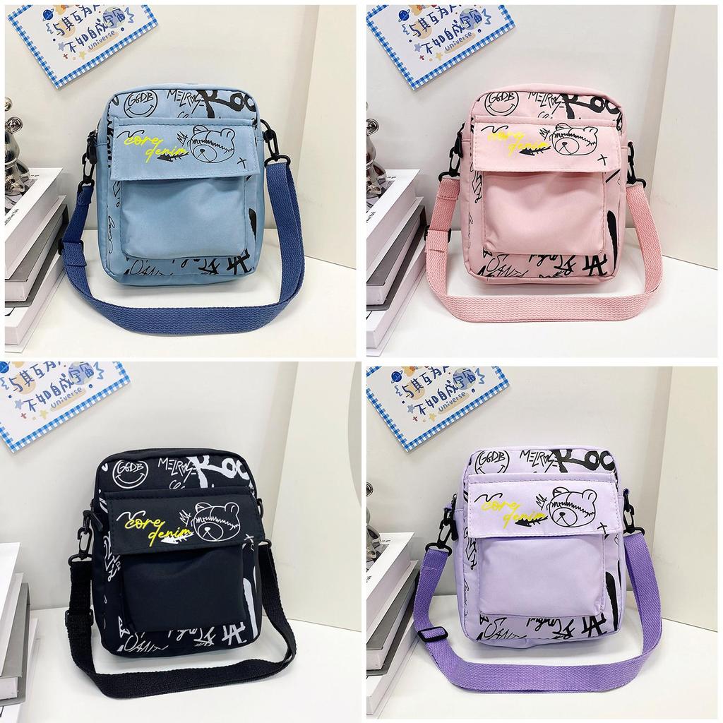 Crafty Small Crossbody Bag With Nylon Material For Daily Casual Use