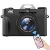 Moledro 4K Digital Camera with Rotatable 32GB Micro SD 16x Digital HDMI Large Compact Size Wi-Fi Transfer, 48MP, 180° Display, Card, Zoom, Autofocus,