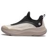 Li Ning Soft Go Slip-On амортизирующие нескользящие износостойкие дышащие легкие повседневные туфли с низким верхом мужские повседневные туфли AGLU105-3