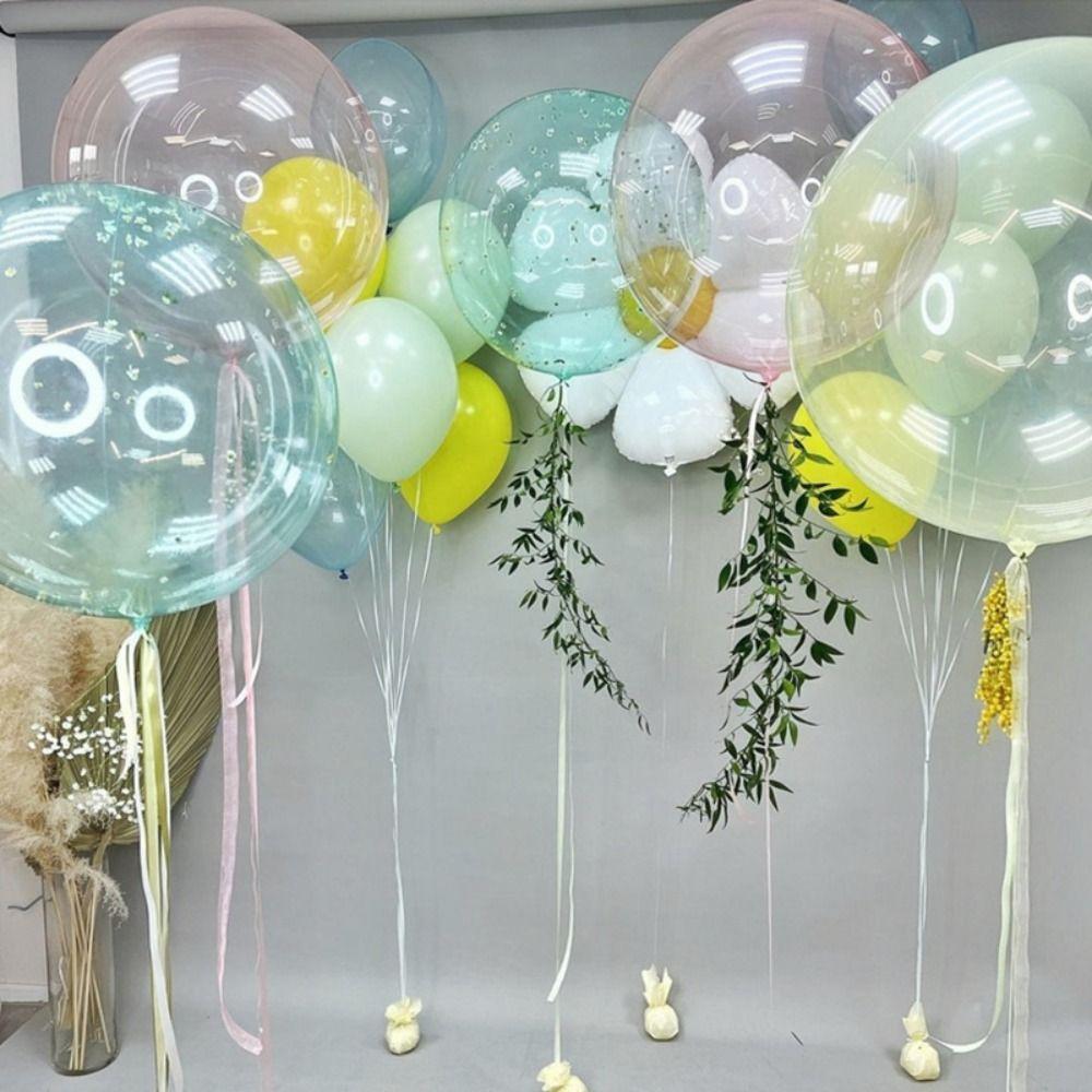 18 Inch Colorful Birthday Christmas Wedding Round Inflatable Balloon Helium Balloon Party Decoration Bobo Balloon