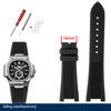 25*13 мм Силиконовый Резиновый Ремешок для Часов Серии Pa-tek Philippe Nautilus 5711/5712/5980 Водонепроницаемый Спортивный Ремешок Браслет Коричневый Синий