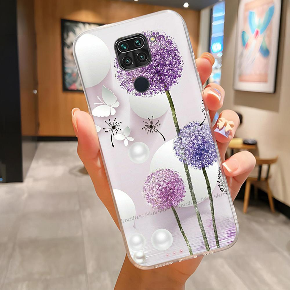 Чехол для телефона Xiaomi Redmi Note 9 Чехол Кот Панда Полная защита Силиконовая задняя крышка Для Redmi Note 9 Note9 Чехлы Fundas Coque