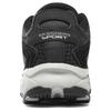Skechers Vigor 2.0 Сетчатые Кожаные Удобные Низкие Повседневные Кроссовки Мужские Черный Угольно-Серый 237067-BKCC