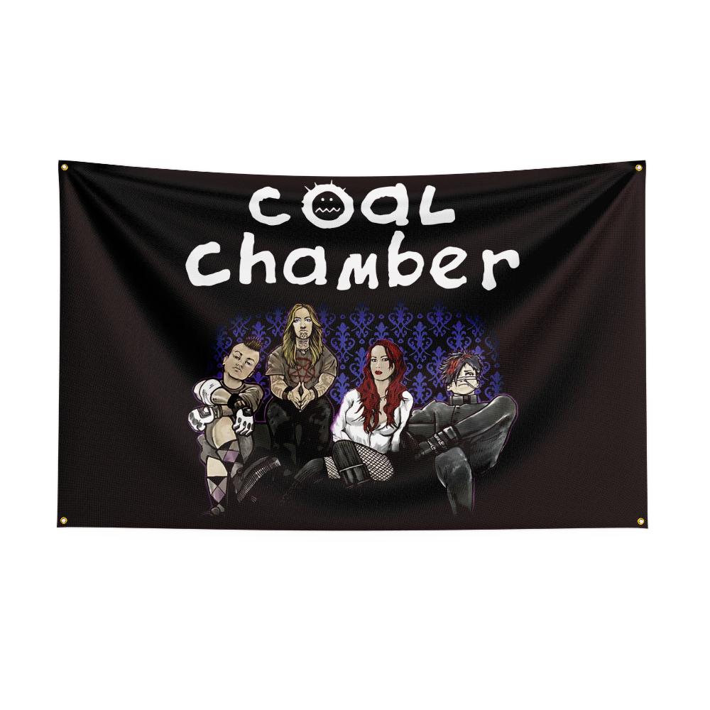 3x5 FT C-oa-l-Ch-am-b-er Music Band Flag Custom Flags Wall Hanging Tapestry Outdoor Garage Room Decorative flag Background