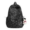 Schoolbag College Wind Large Capacity Burden Reduction Fashion School Bag Junior High School Student Backpack Design Sense Women's Simple Backpack