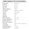 Xiaomi Монитор Mi Display 21,45 дюйма Компьютерный монитор 1080P Full HD 75 Гц Частота обновления Низкий синий свет