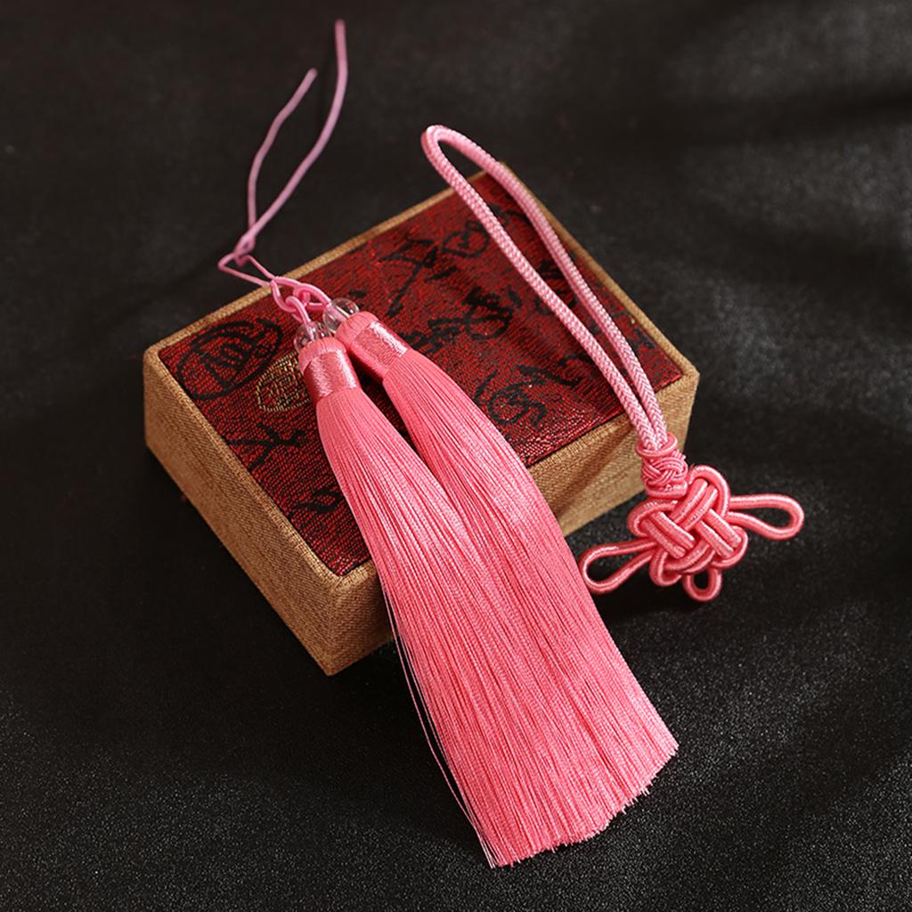 Полиэстеровые кисточки-шармы в китайском стиле для рукодельных проектов, украшения ручной работы, декоративные праздничные принадлежности