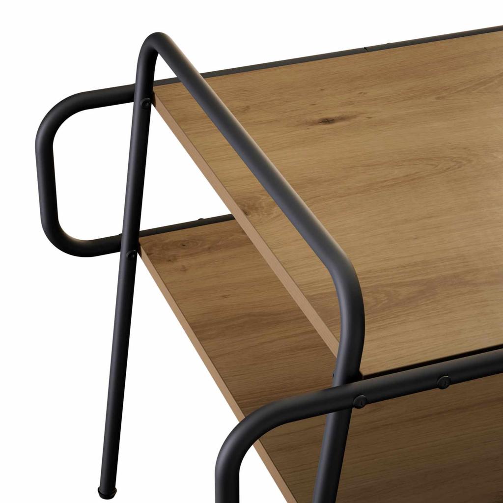 Coffee Table Artisan Oak 60 x 30 x 51 cm Engineered Wood
