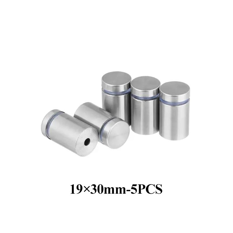 Multiple Size Stainless Steel Glass Fasteners Advertising Board Fixed Nail Durable Spacer Holder Billboard Fixing Screw Standoff