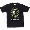 Мужская футболка A BATHING APE Серия 'Head' Черная BAPE19SS-001