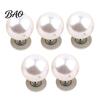 Decorative Pearl Buttons for Clothing 5Pcs Fake Clothing, Removable Brooch Pins, No Anti-gap Pins Shirts Sew Safety Shirt Neckline Embellishment,