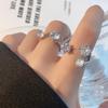 Асимметричное кольцо с бриллиантами Icy: Универсальный дизайн класса люкс для женщин