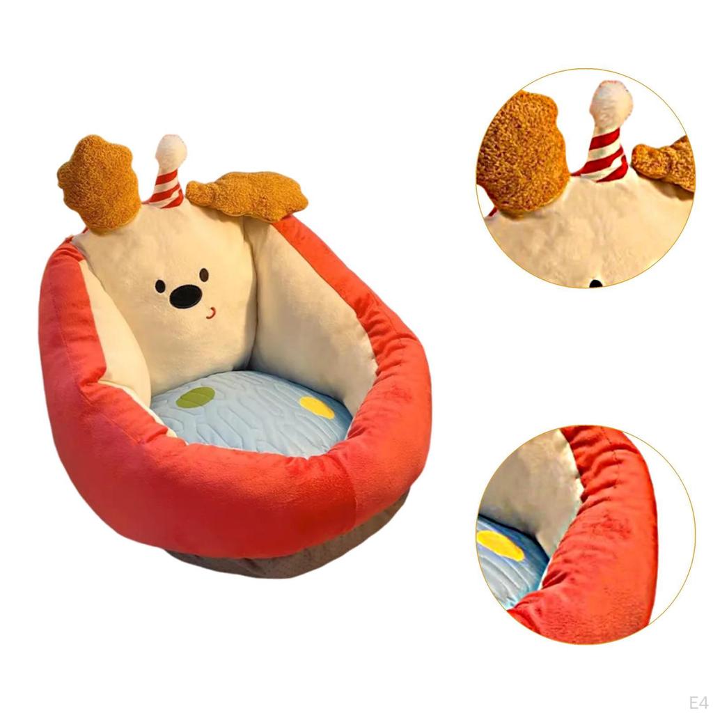 Cushion Chair 1 Seater Sofa Funny Cute Kids Reading Floor for Indoor Balcony Study