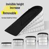 Invisible Silicone Height Boost Insoles for Men & Women – Shock-Absorbing, Removable, and Ideal for Sports and Canvas Shoes